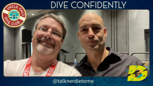 @talknerdietome Dive Confidently #dema