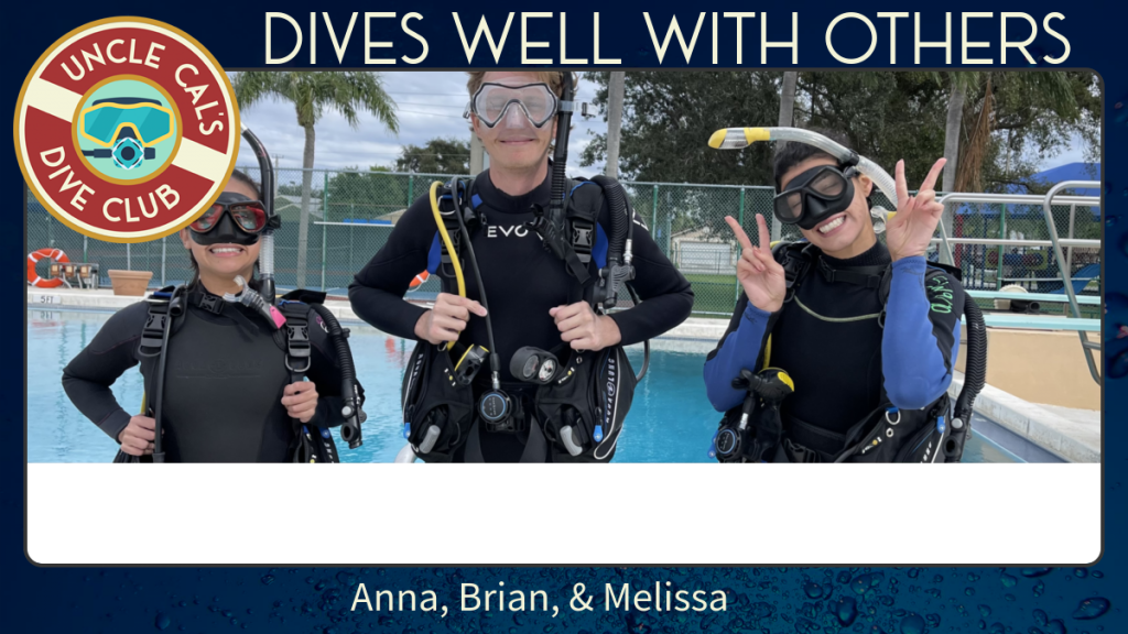 Anna, Brian, & Melissa Dives Well With Others #ucdc