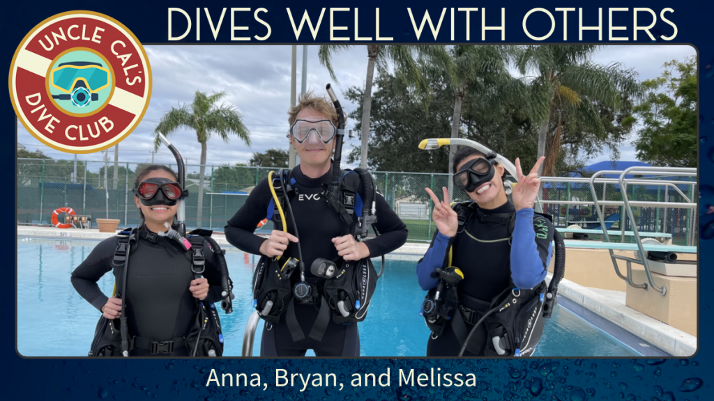 Anna, Bryan, and Melissa Dives Well With Others #ucdc